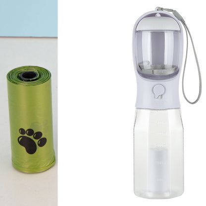 Bark Bottle Portable - Food Feeder, Drinker, Poop Dispenser