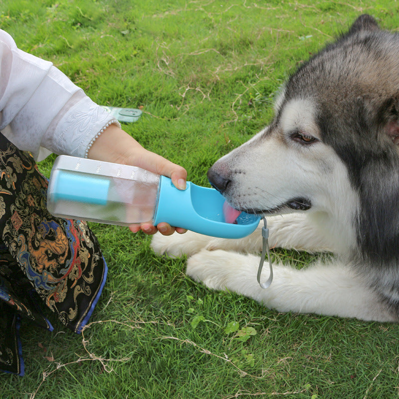 Bark Bottle Portable - Food Feeder, Drinker, Poop Dispenser