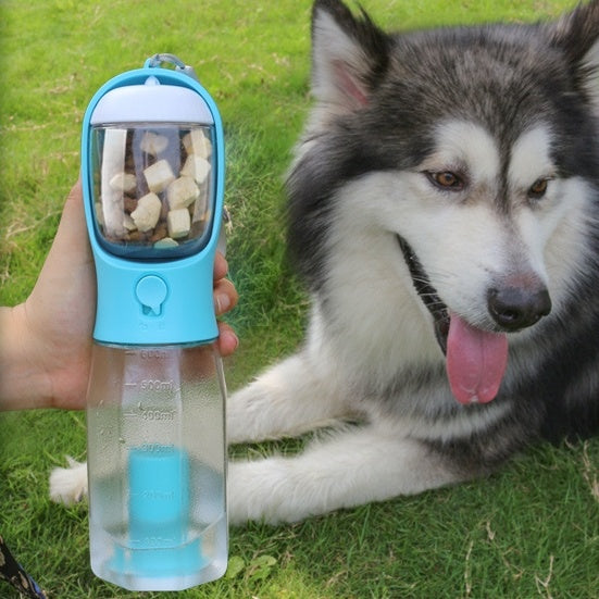 Bark Bottle Portable - Food Feeder, Drinker, Poop Dispenser